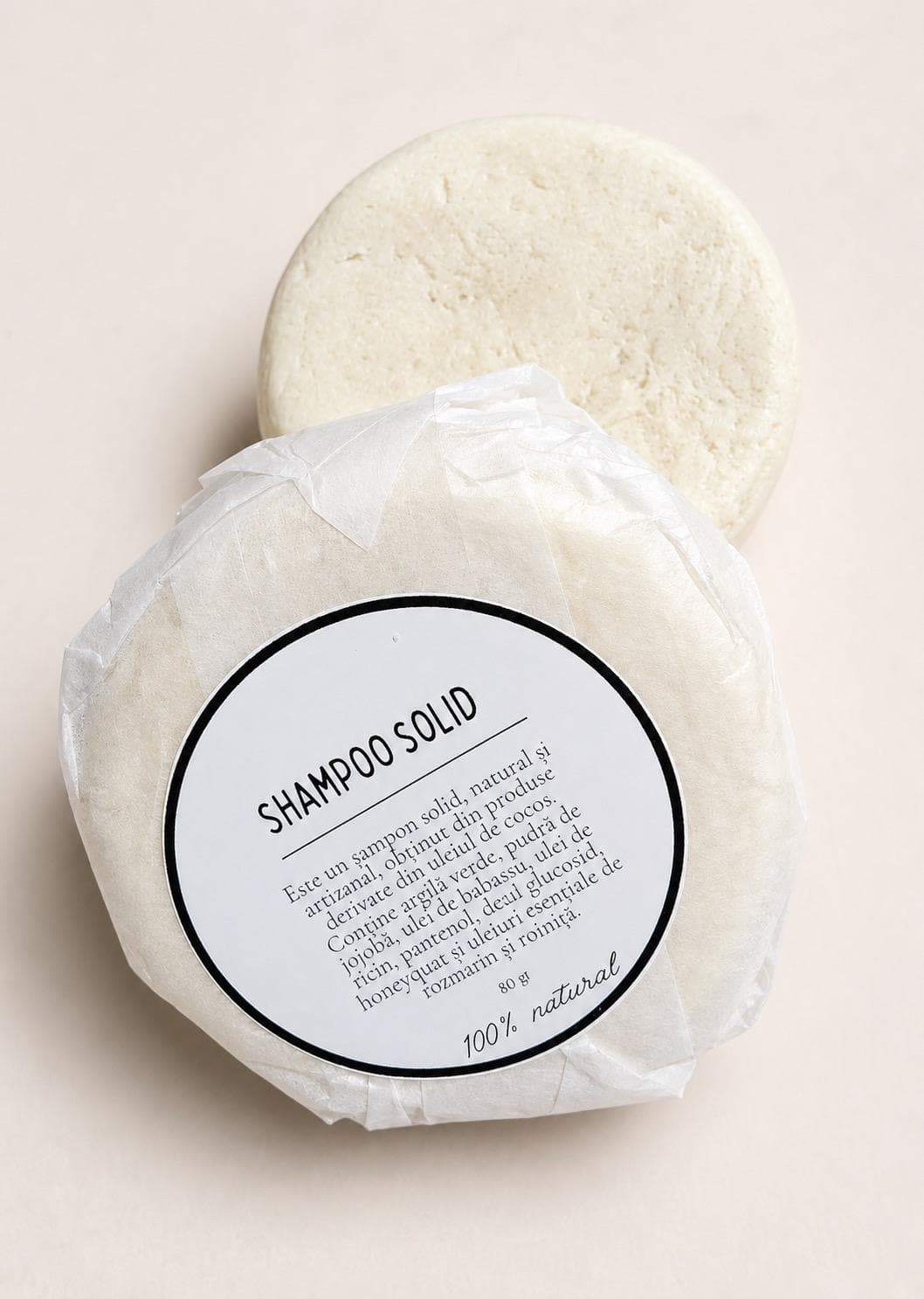 Shampoing solide — Argile verte & Jujube